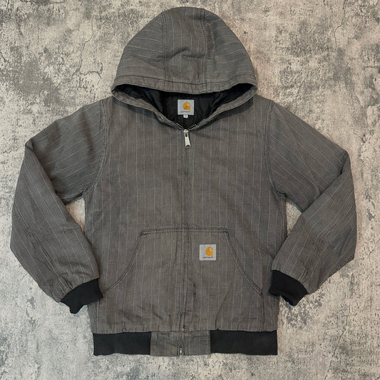 Plaid Carhartt Zip-up Jacket