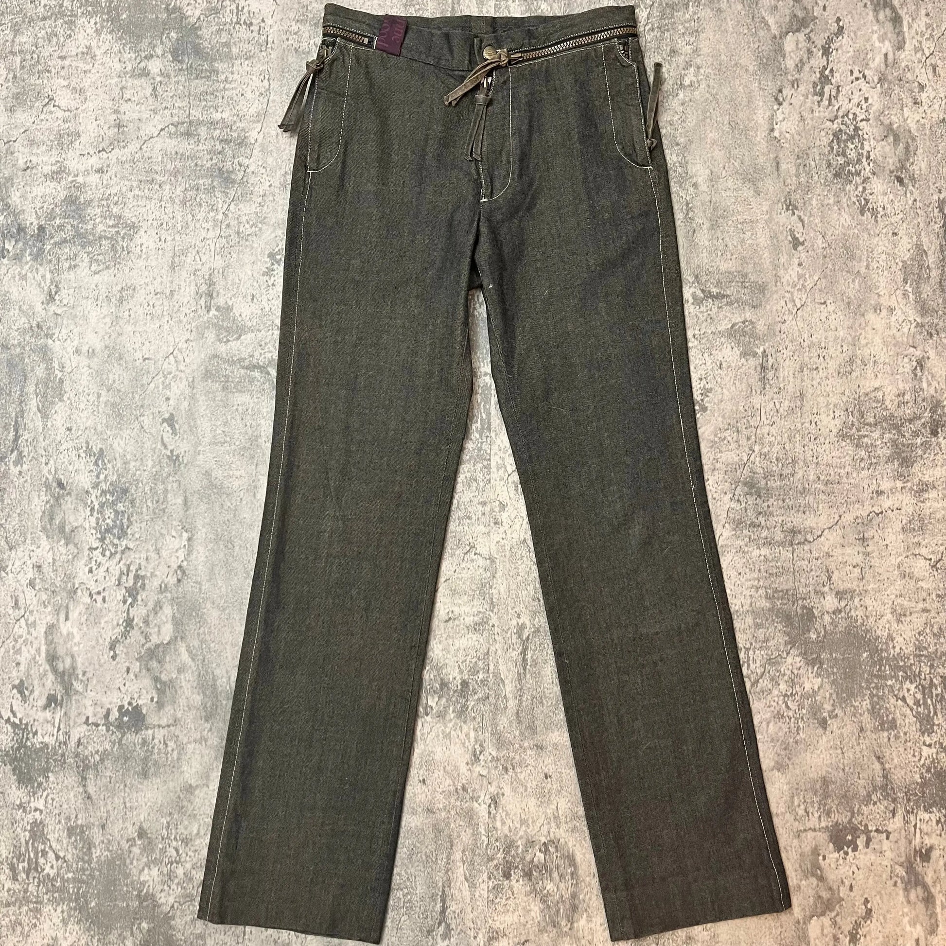 SS16 Vivienne Westwood Zipper Denim - 269archive