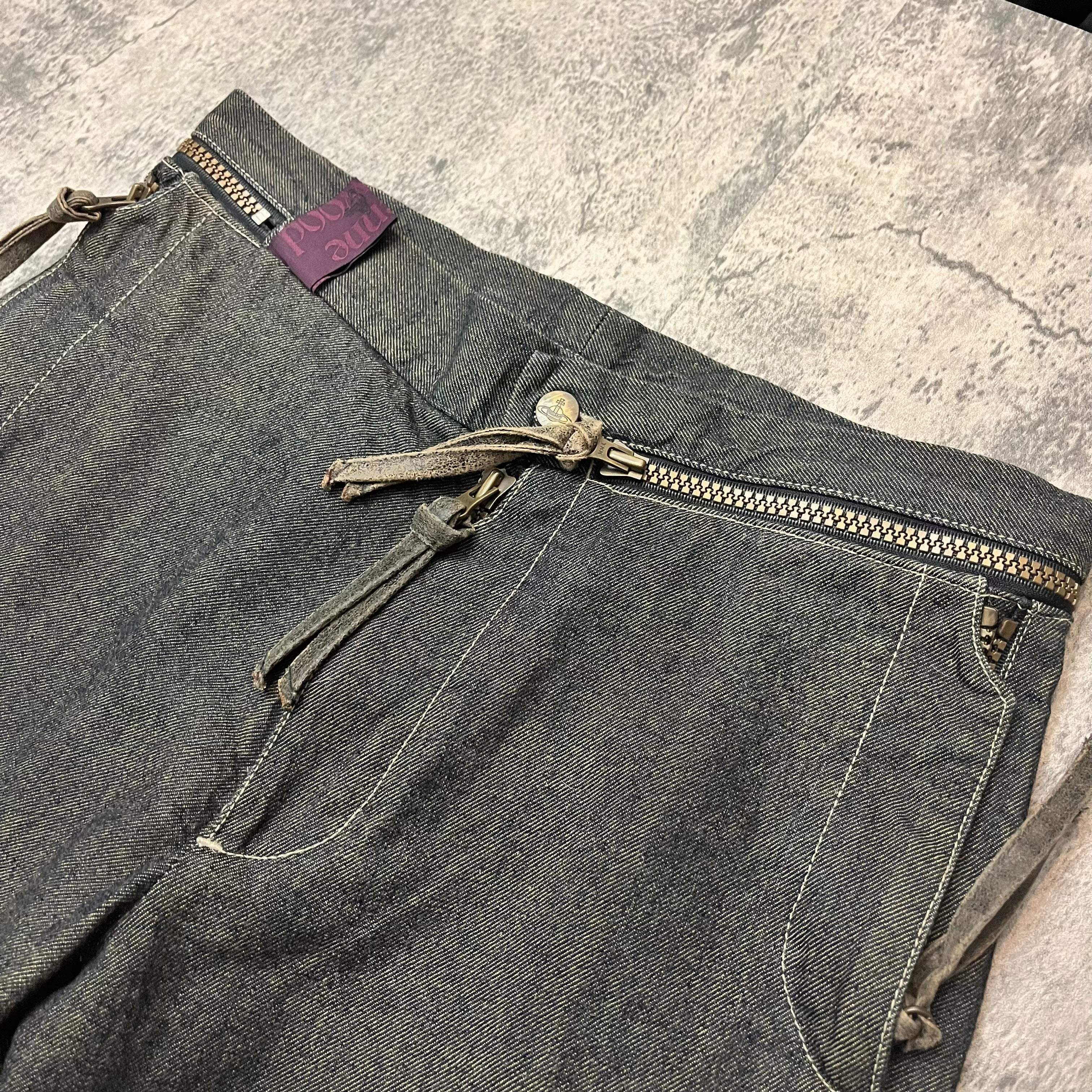 SS16 Vivienne Westwood Zipper Denim