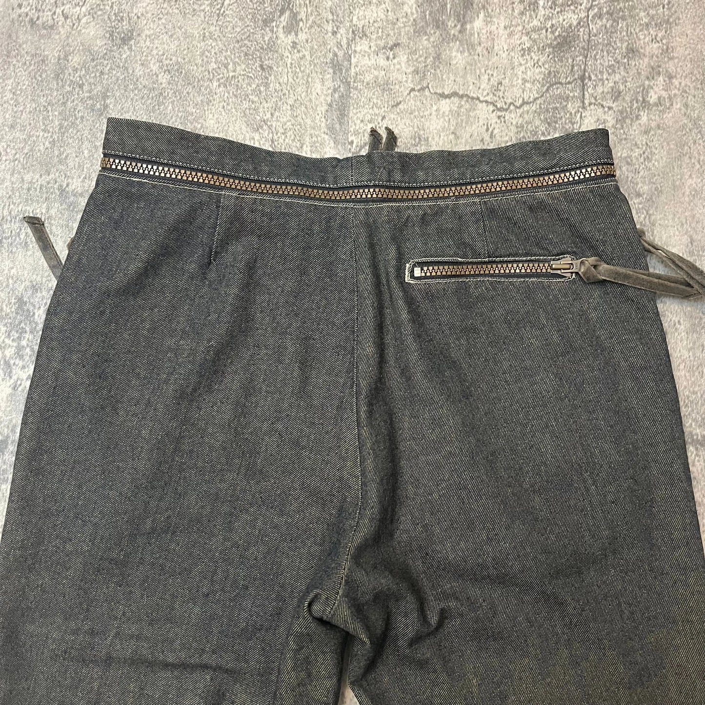 SS16 Vivienne Westwood Zipper Denim - 269archive