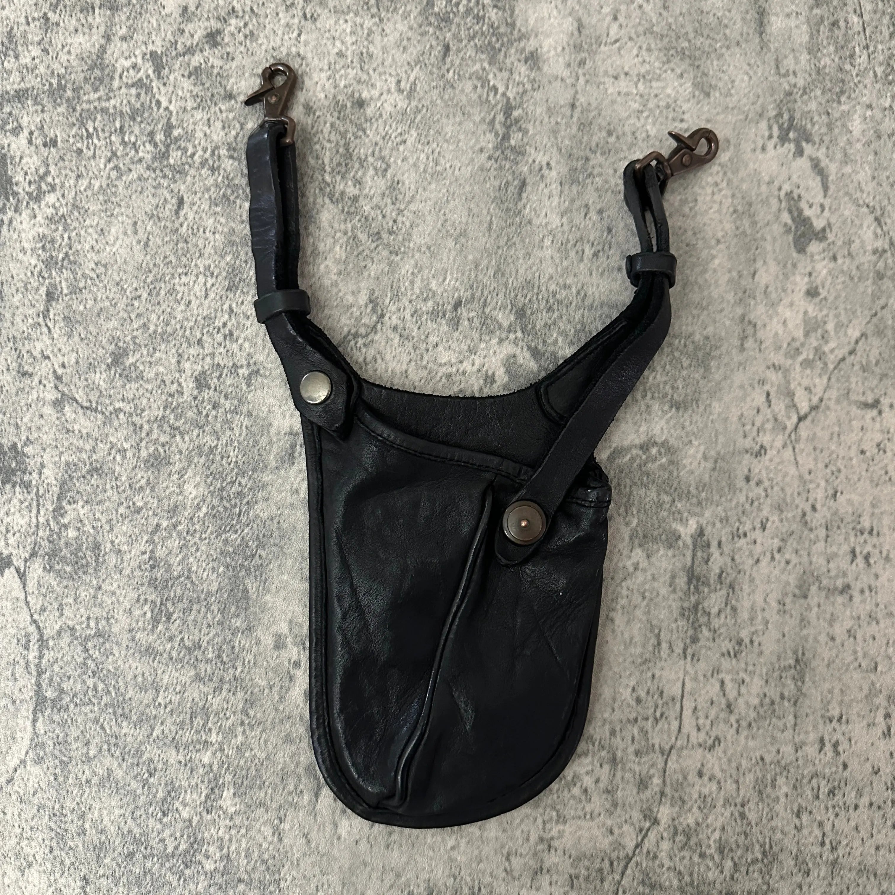 バッグ ISAMU KATAYAMA BACKLASH waist body bag Isamu Katayama Backlash Leather Waist Bag - 269archive