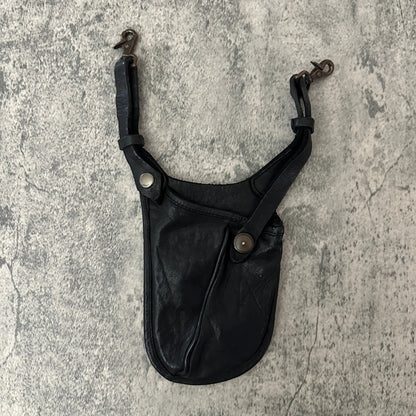 Isamu Katayama Backlash Leather Waist Bag - 269archive