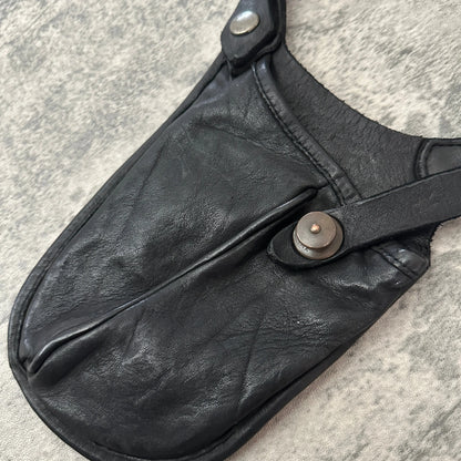 Isamu Katayama Backlash Leather Waist Bag - 269archive