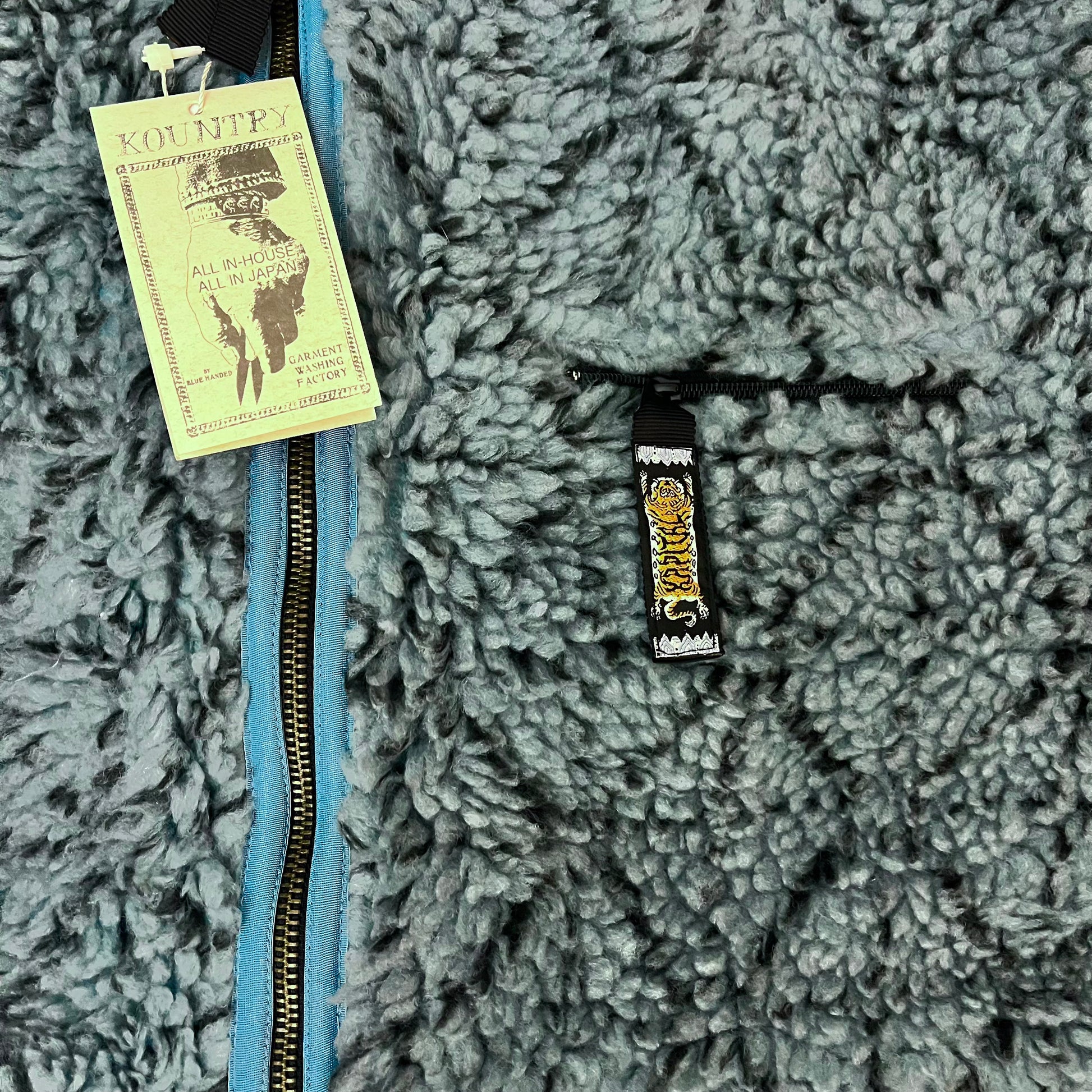 Kapital Kountry Reversible Sashiko Dogi Fleece - 269archive
