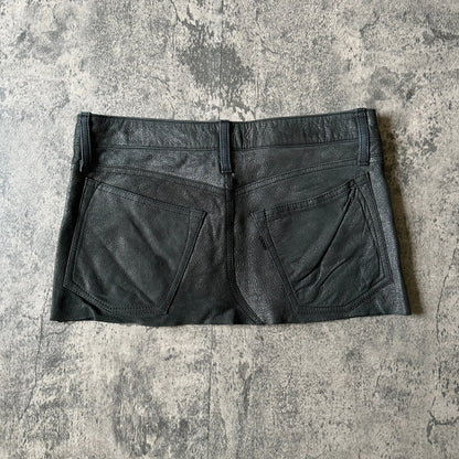 L.G.B “Micromini Galaxy” Leather Skirt - 269archive