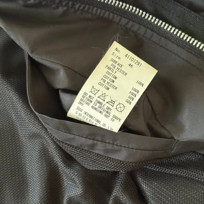 Miharayasuhiro Leather Patch Bomber Jacket - 269archive