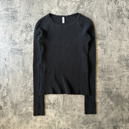 SS02 Number (N)ine Waffle Thermal Raglan Longsleeve - 269archive