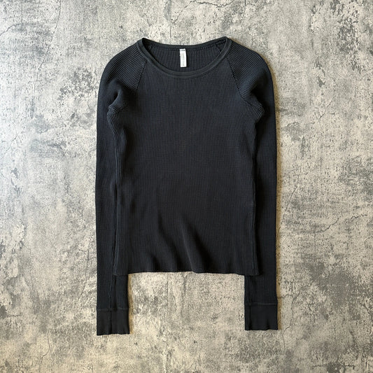 SS02 Number (N)ine Waffle Thermal Raglan Longsleeve - 269archive