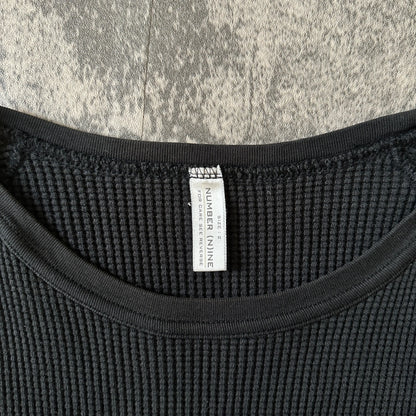 SS02 Number (N)ine Waffle Thermal Raglan Longsleeve - 269archive