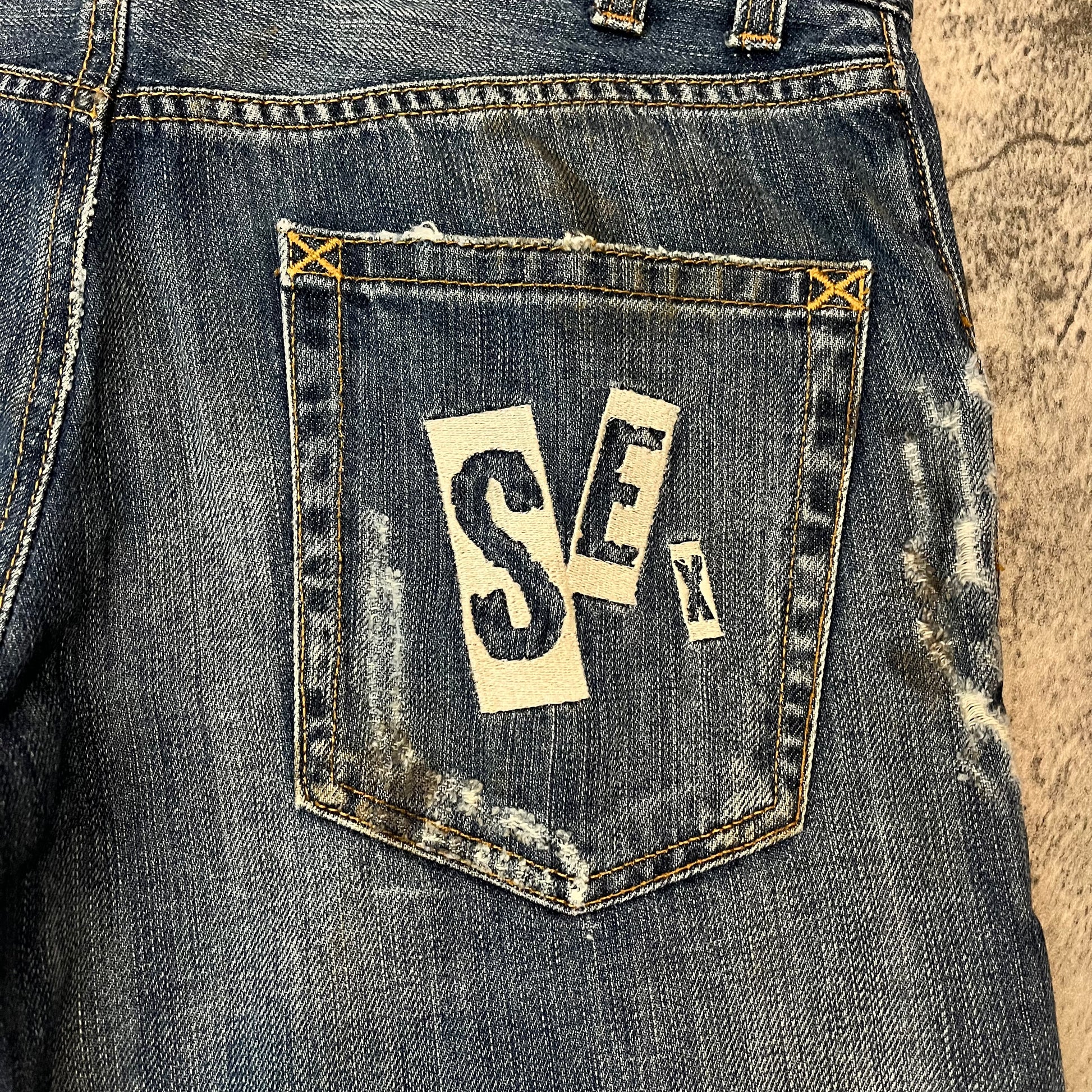 SS06 Dolce & Gabbana "SEX" Jeans - 269archive