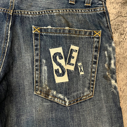 SS06 Dolce & Gabbana "SEX" Jeans - 269archive
