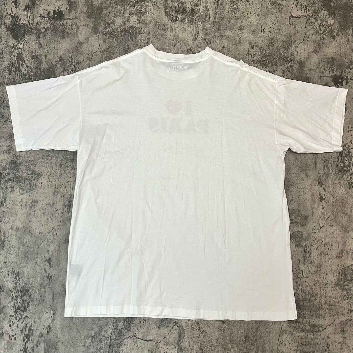 SS20 Vetements “I Love Paris Hilton” Oversized Tee - 269archive