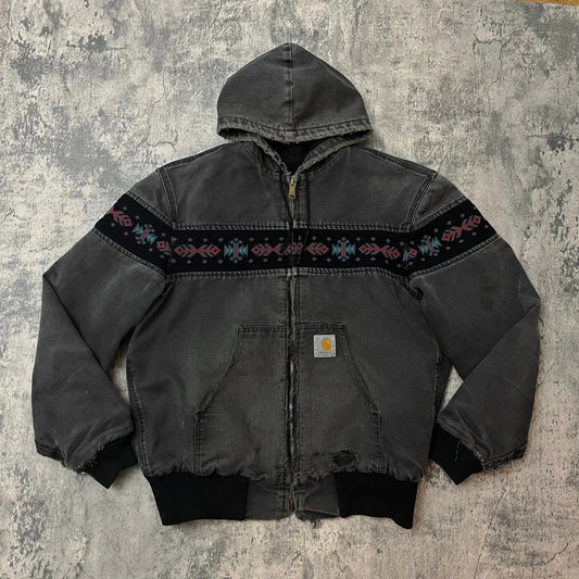 Vintage Carhartt Aztec Print Zip-Up - 269archive