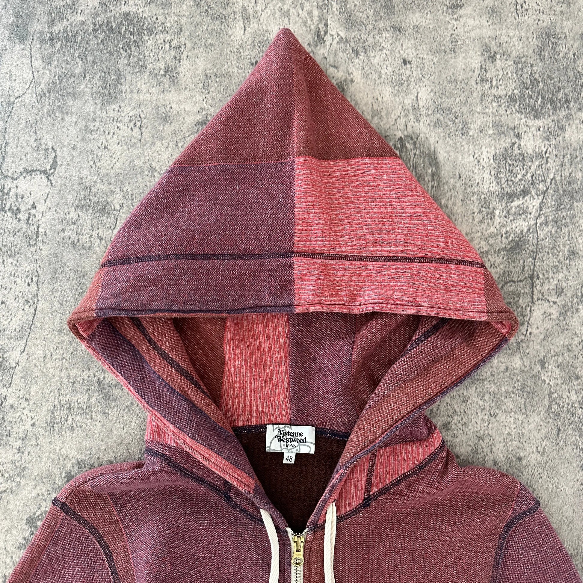Vivienne Westwood MAN Plaid Wizard Knit Hoodie - 269archive