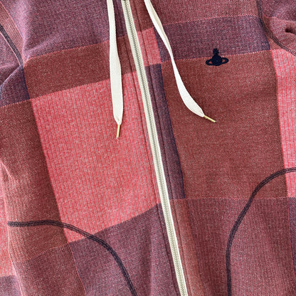 Vivienne Westwood MAN Plaid Wizard Knit Hoodie - 269archive