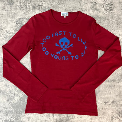 Vivienne Westwood Too Fast To Live Long Sleeve - 269archive
