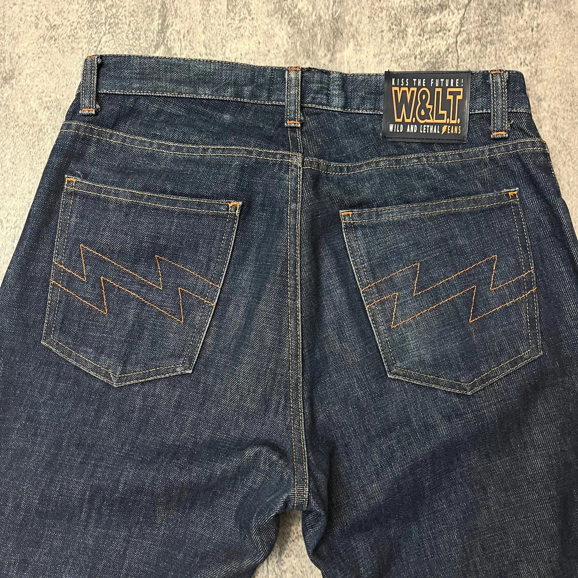 Walter Van Beirendonck Lightning Bolt Denim - 269archive
