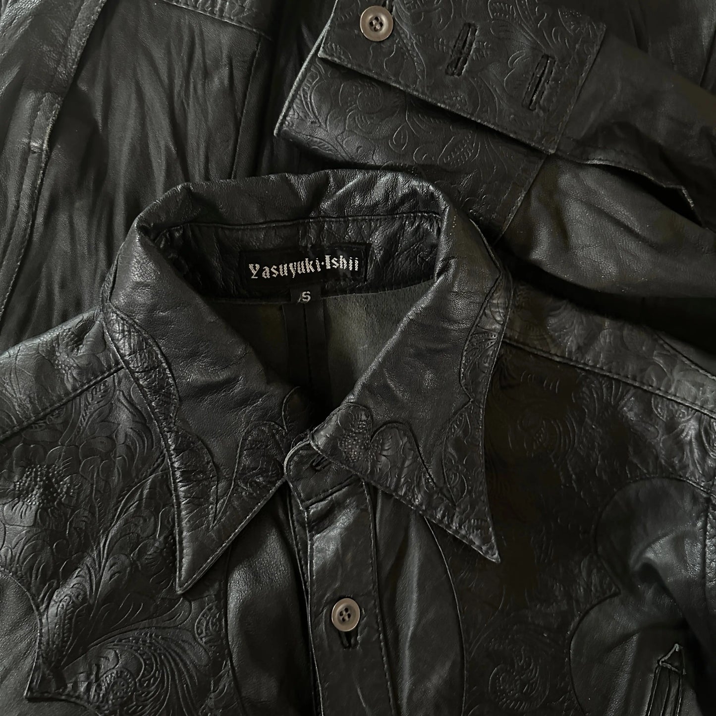 Yasuyuki Ishii Sheep Leather Western Shirt - 269archive