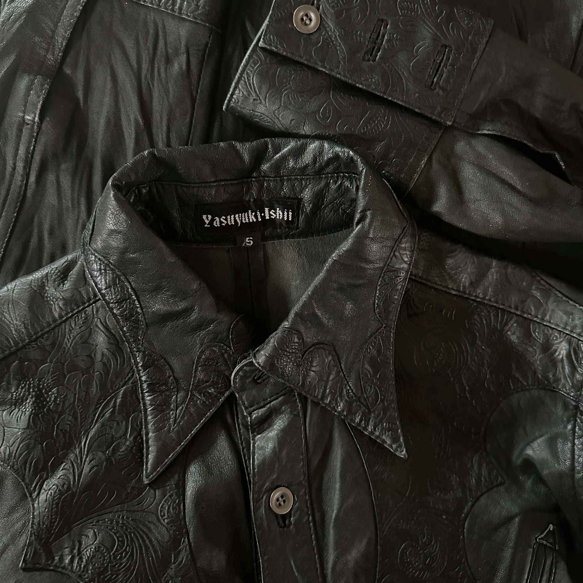 Yasuyuki Ishii Sheep Leather Western Shirt - 269archive