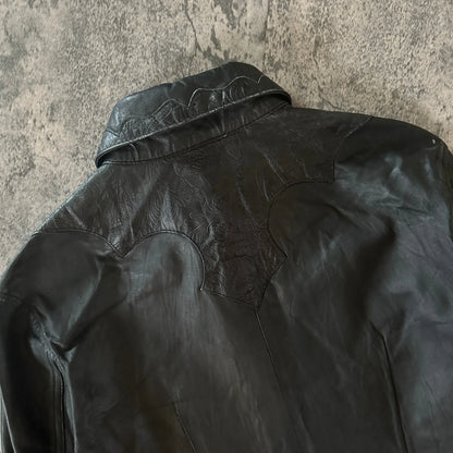 Yasuyuki Ishii Sheep Leather Western Shirt - 269archive