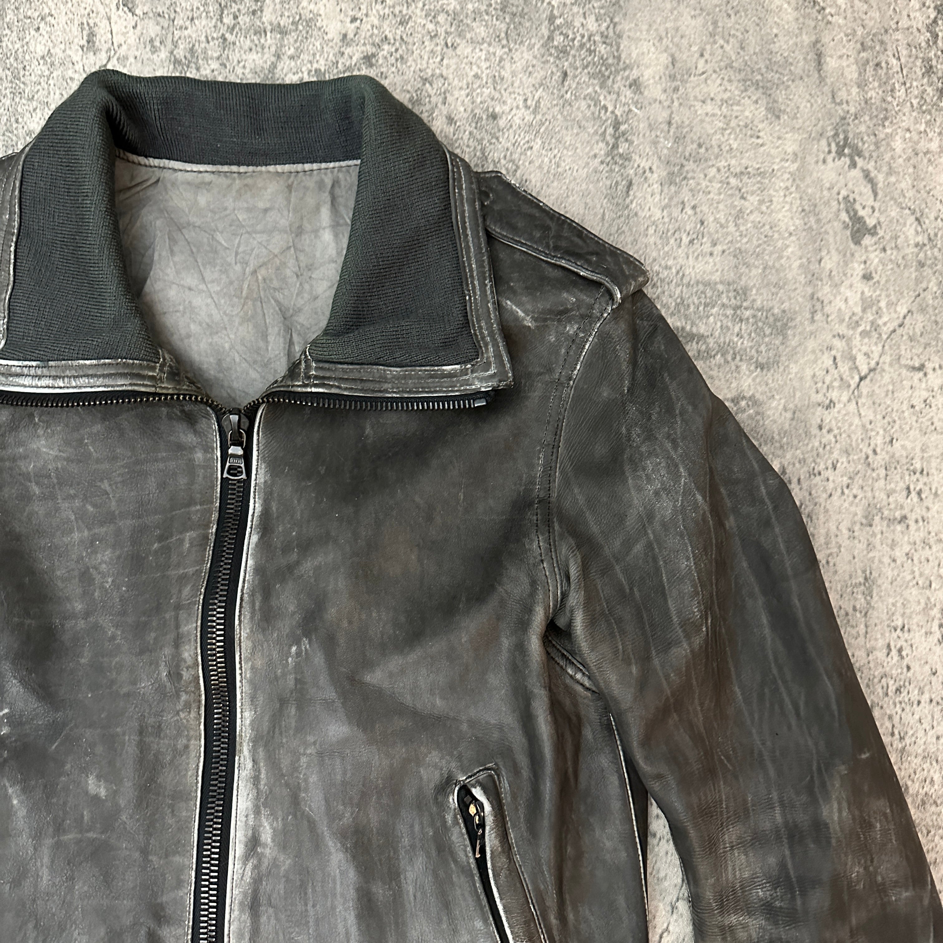 Isamu Katayama Backlash Cow Leather Jacket