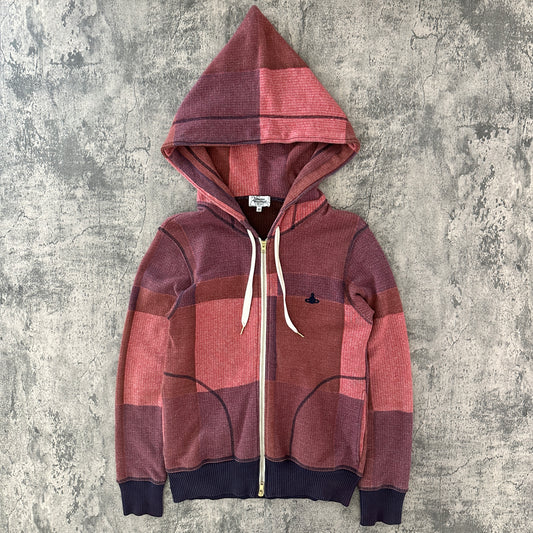 Vivienne Westwood MAN Plaid Wizard Knit Hoodie