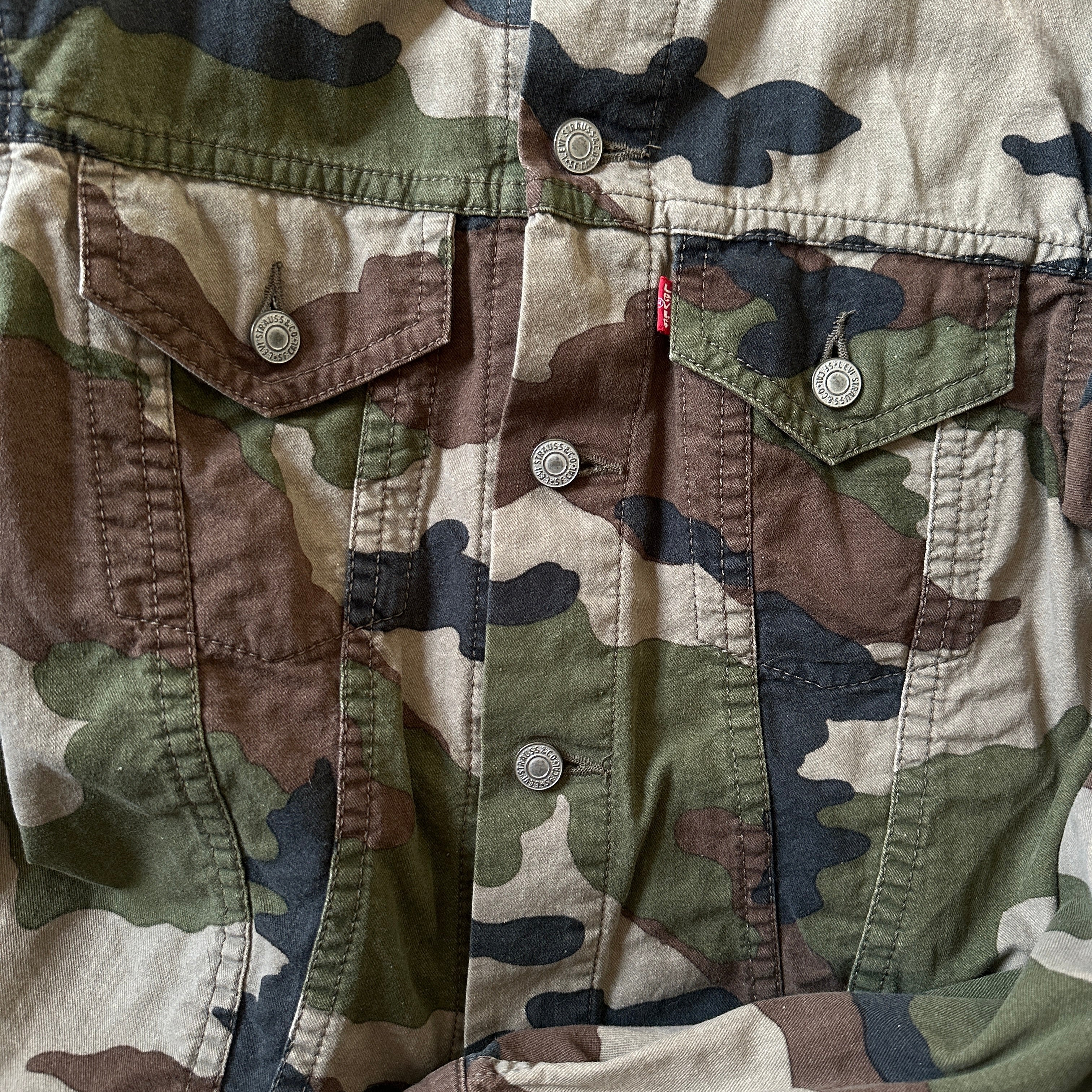 AW03 Junya Watanabe x Levi’s Camouflage Type III Jacket