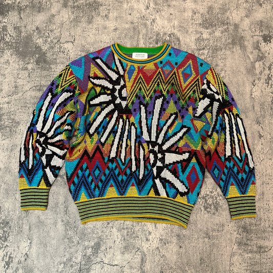 1980s Yoshiyuki Konishi Psychedelic Knit